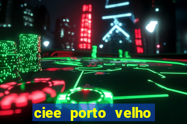 ciee porto velho menor aprendiz